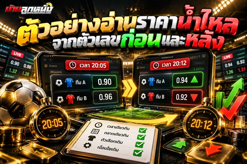 ราคาน้ำไหล