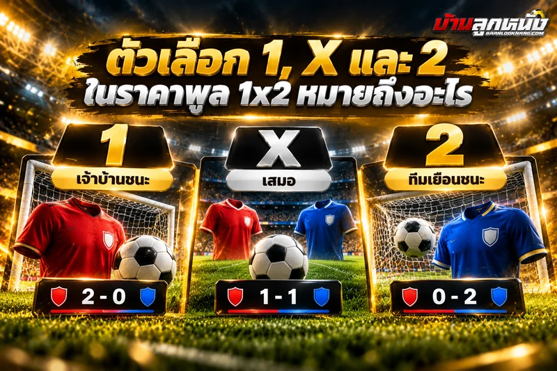 ราคาพูล 1x2