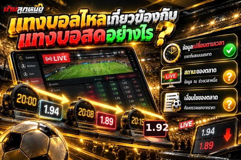 แทงบอลไหล